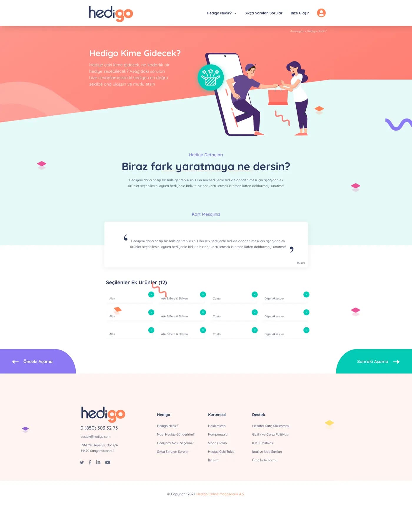 Hedigo Market Place — E-Ticaret