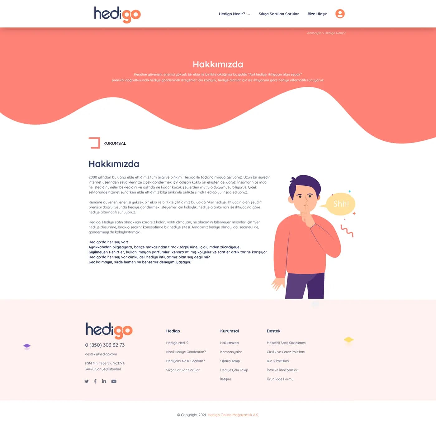 Hedigo Market Place — E-Ticaret