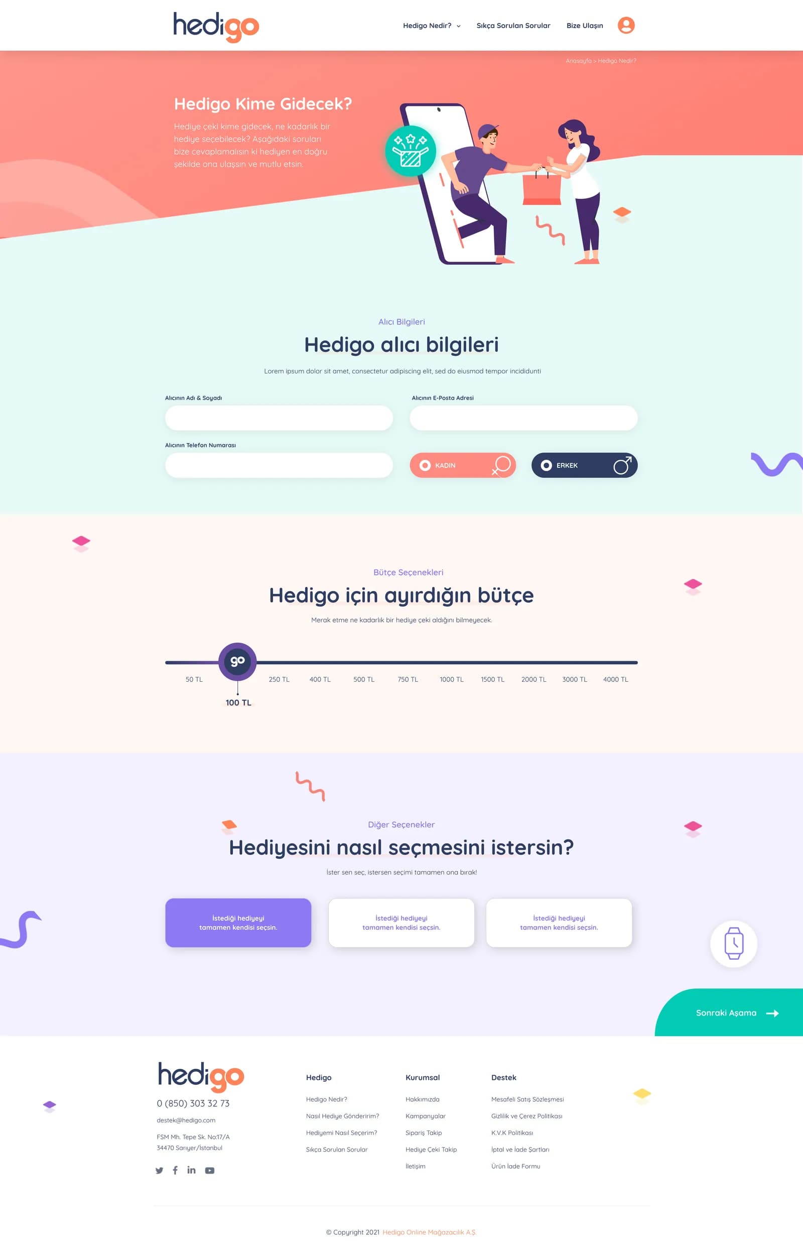 Hedigo Market Place — E-Ticaret