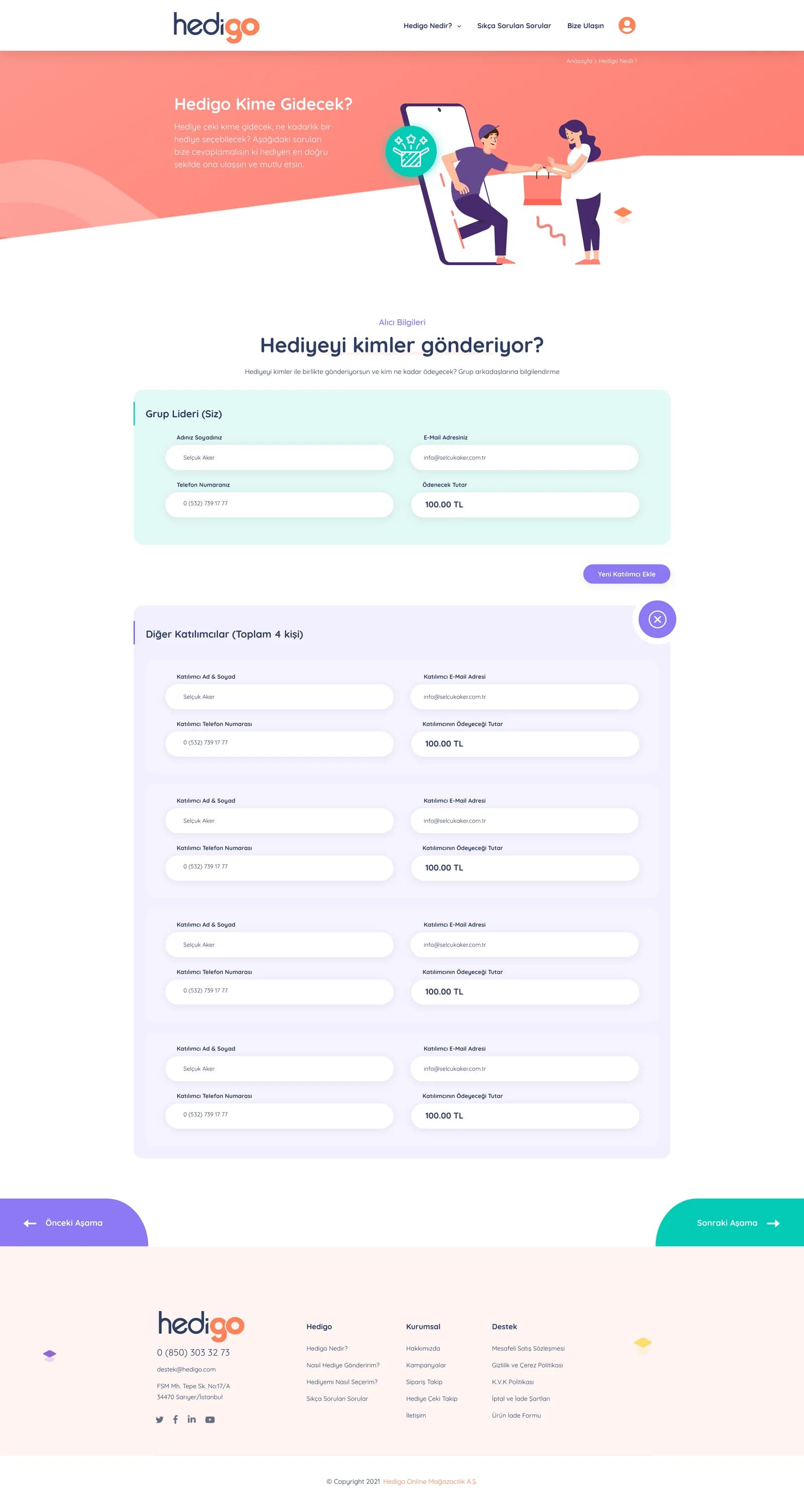 Hedigo Market Place — E-Ticaret