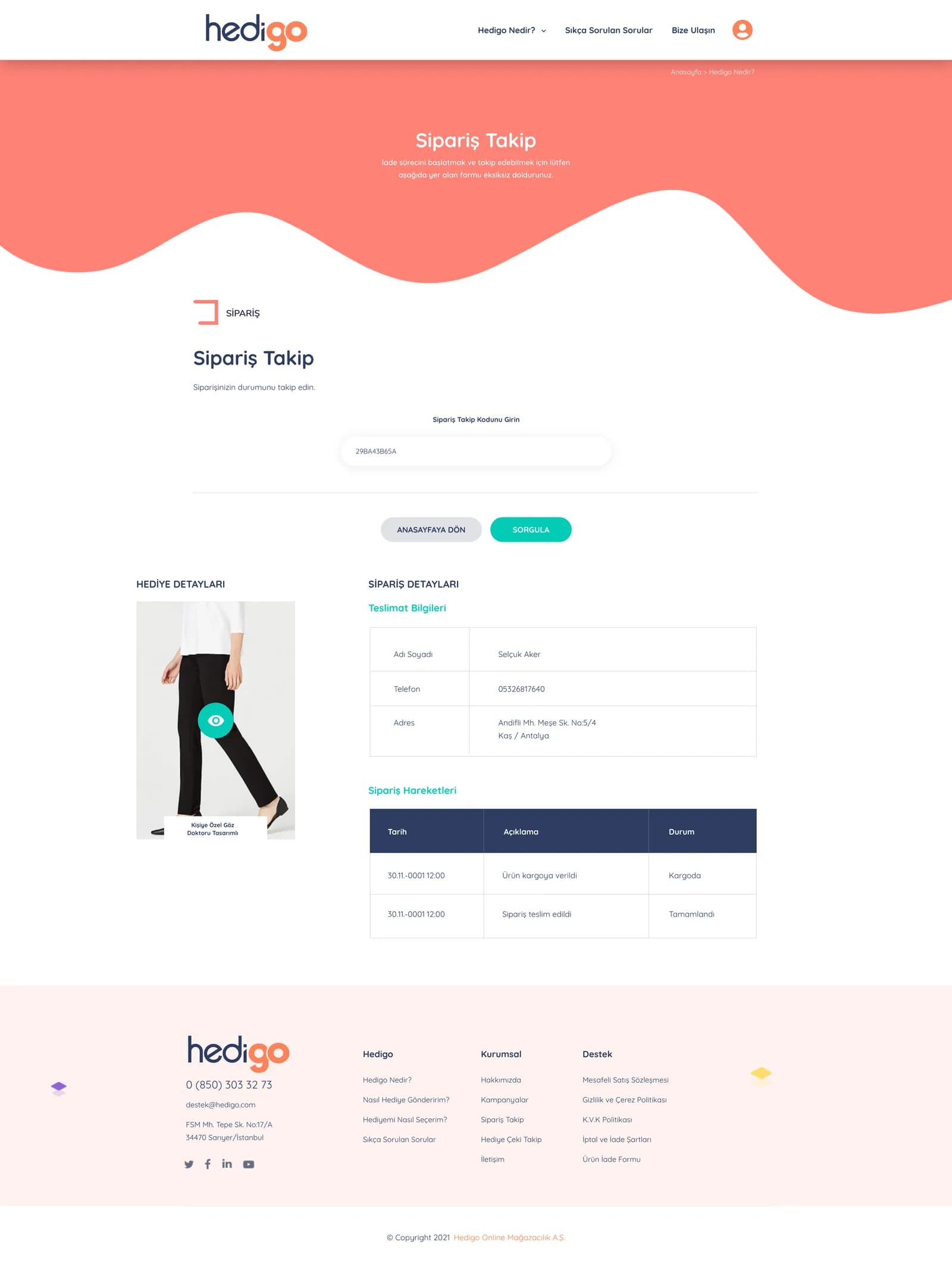 Hedigo Market Place — E-Ticaret