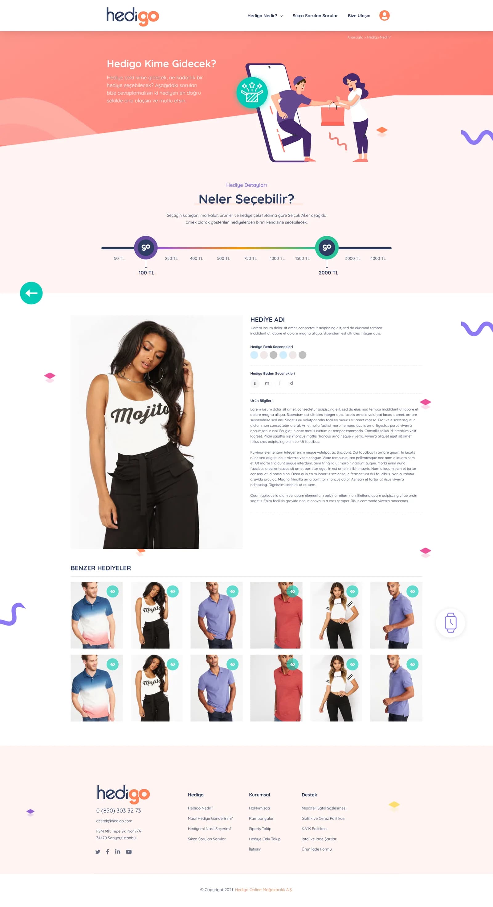 Hedigo Market Place — E-Ticaret