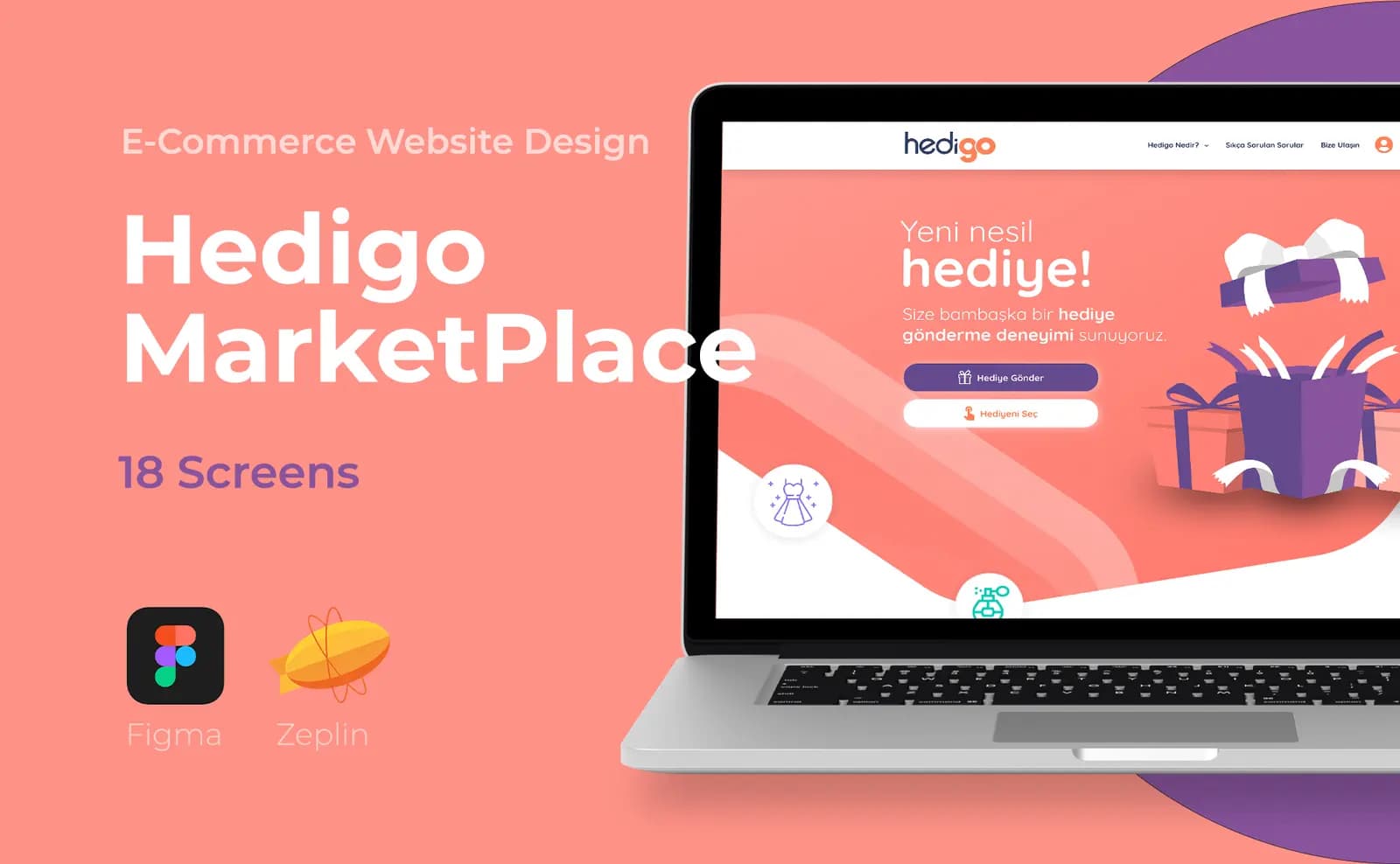 Hedigo Market Place — E-Ticaret