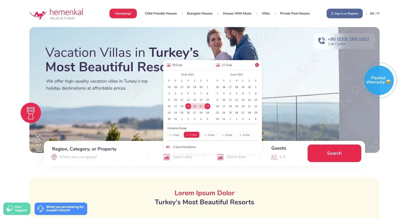 Hemen Kal Market Place — E-Ticaret