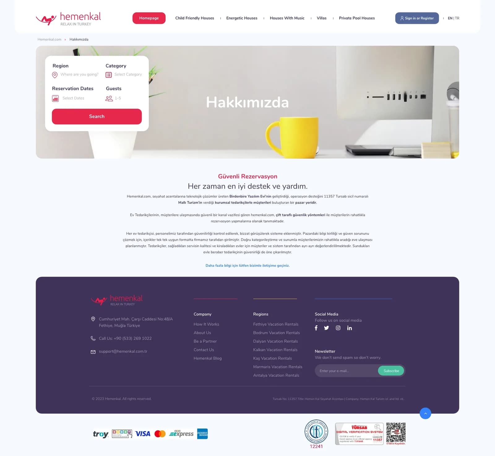 Hemen Kal Market Place — E-Ticaret