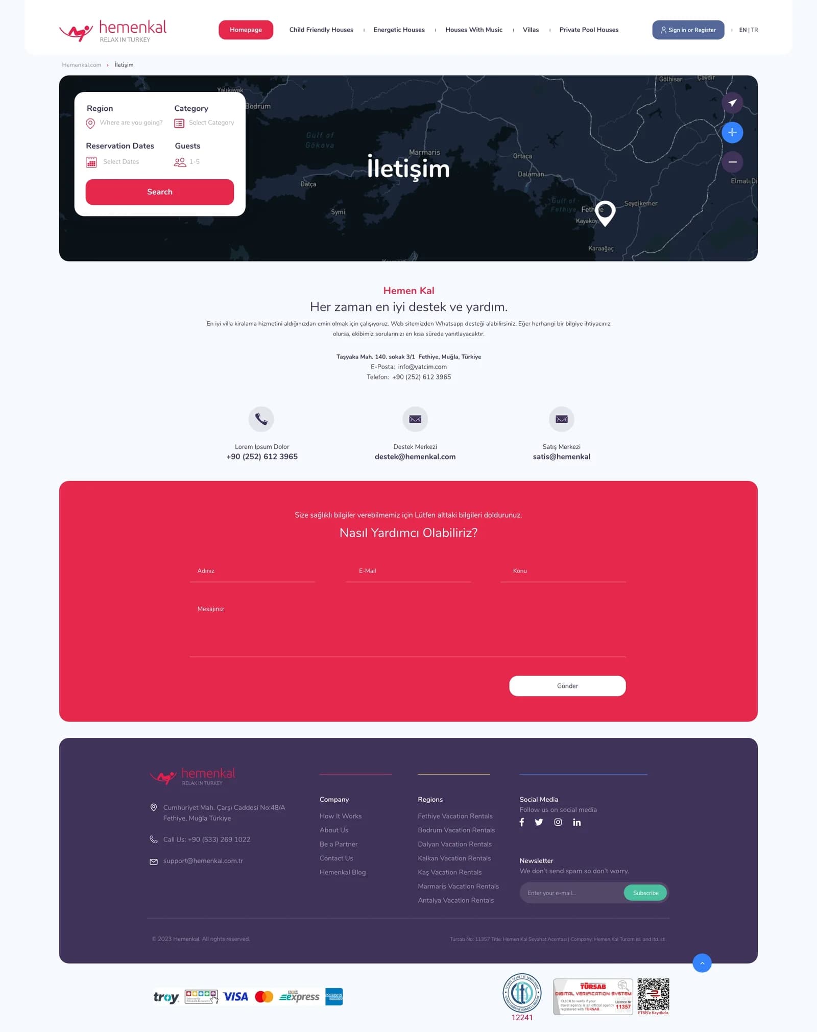 Hemen Kal Market Place — E-Ticaret