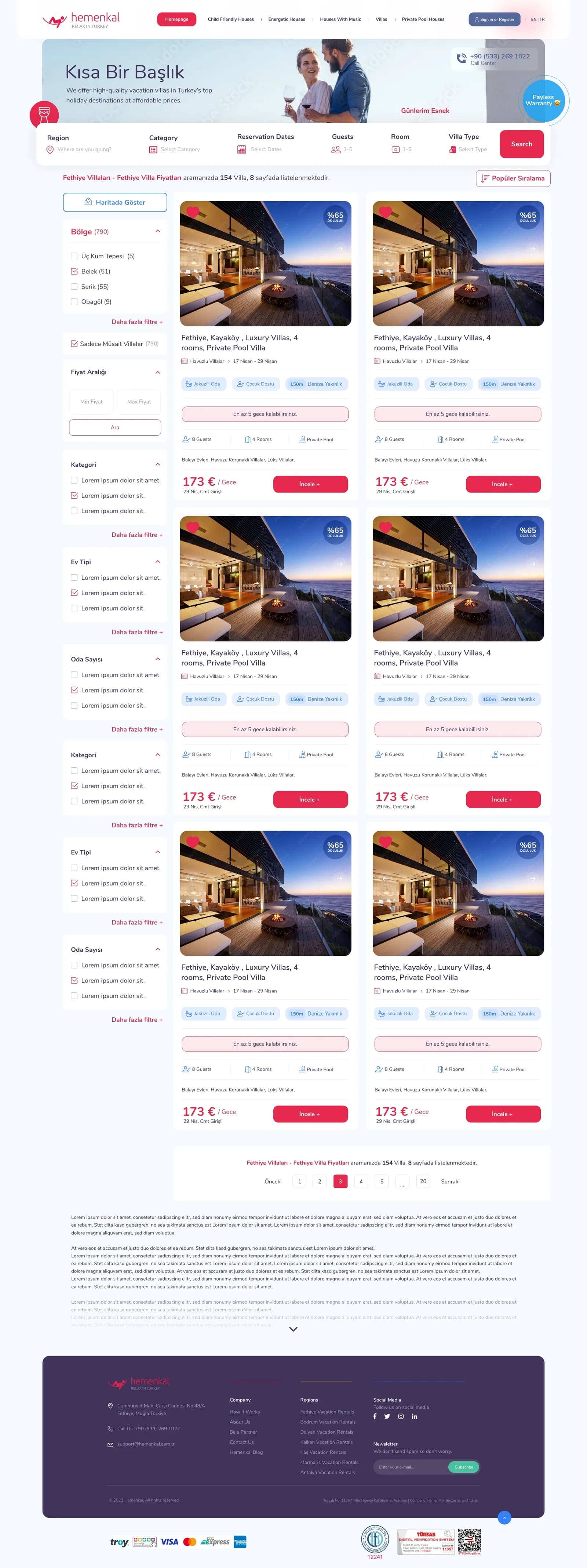 Hemen Kal Market Place — E-Ticaret