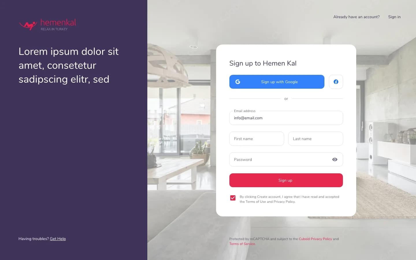 Hemen Kal Market Place — E-Ticaret