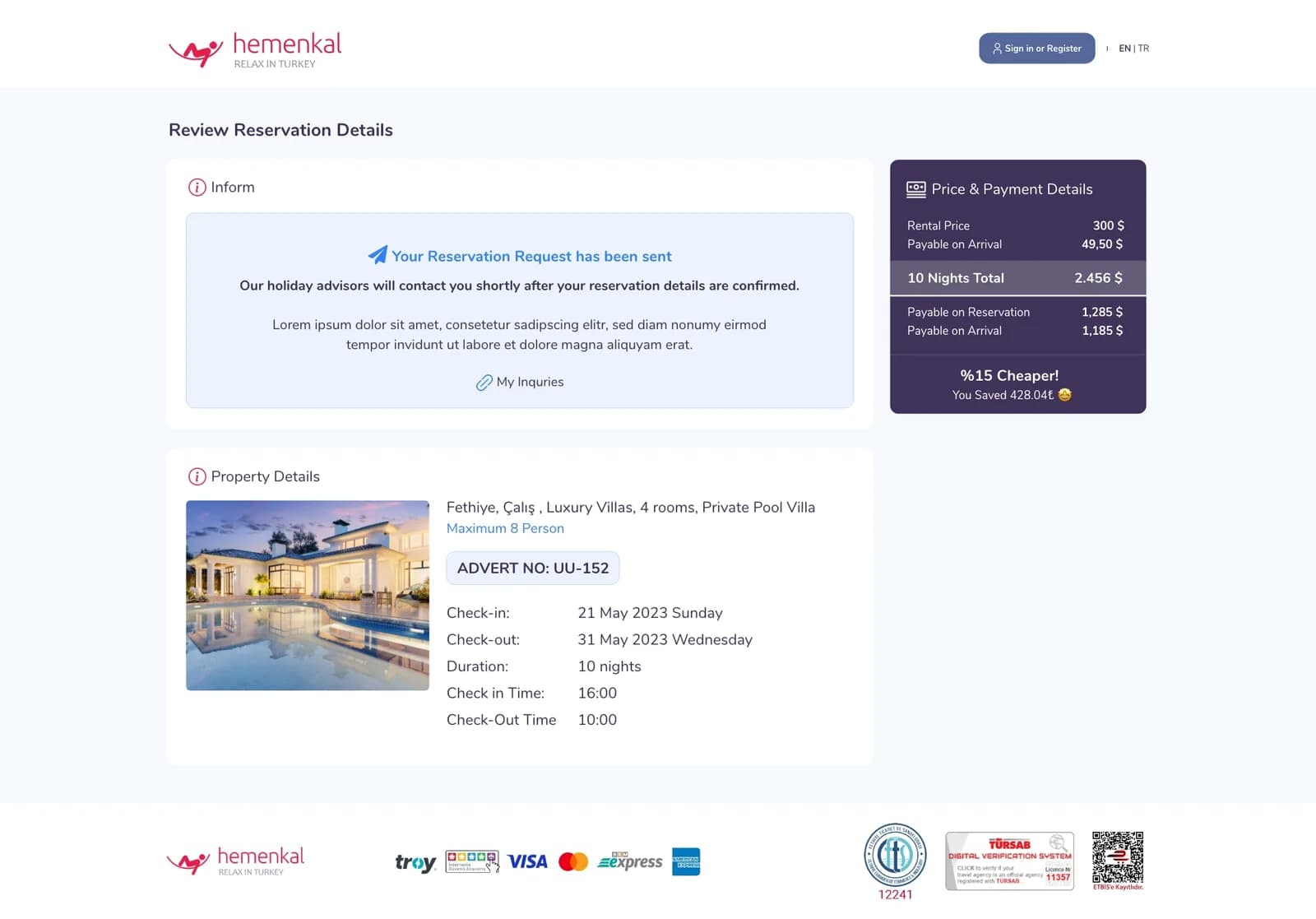 Hemen Kal Market Place — E-Ticaret