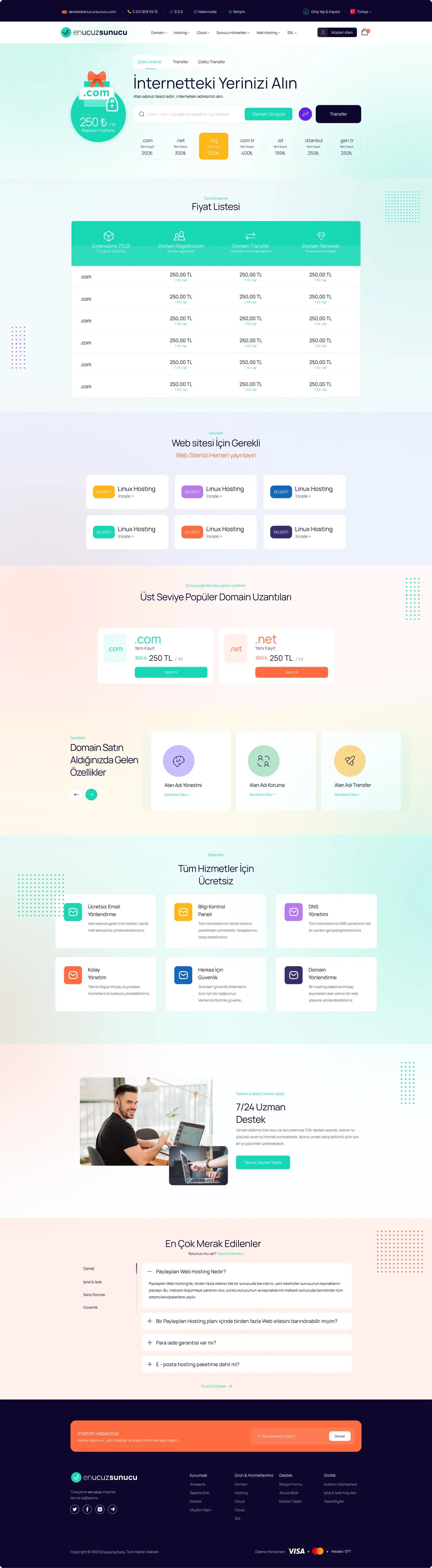 Hosting Market Place — E-Ticaret