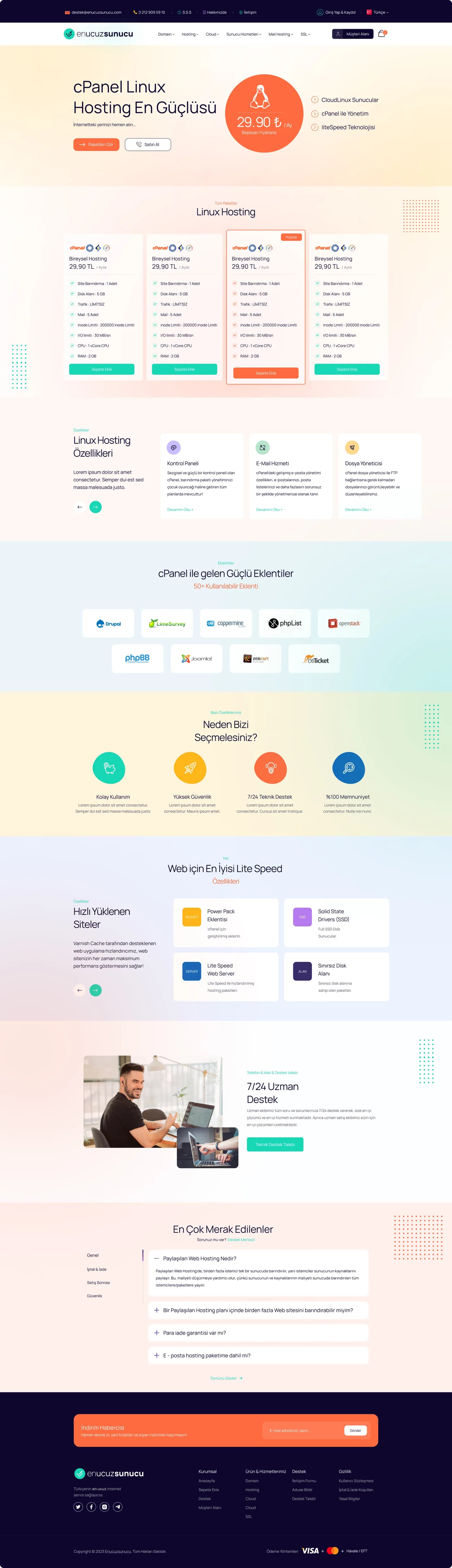 Hosting Market Place — E-Ticaret