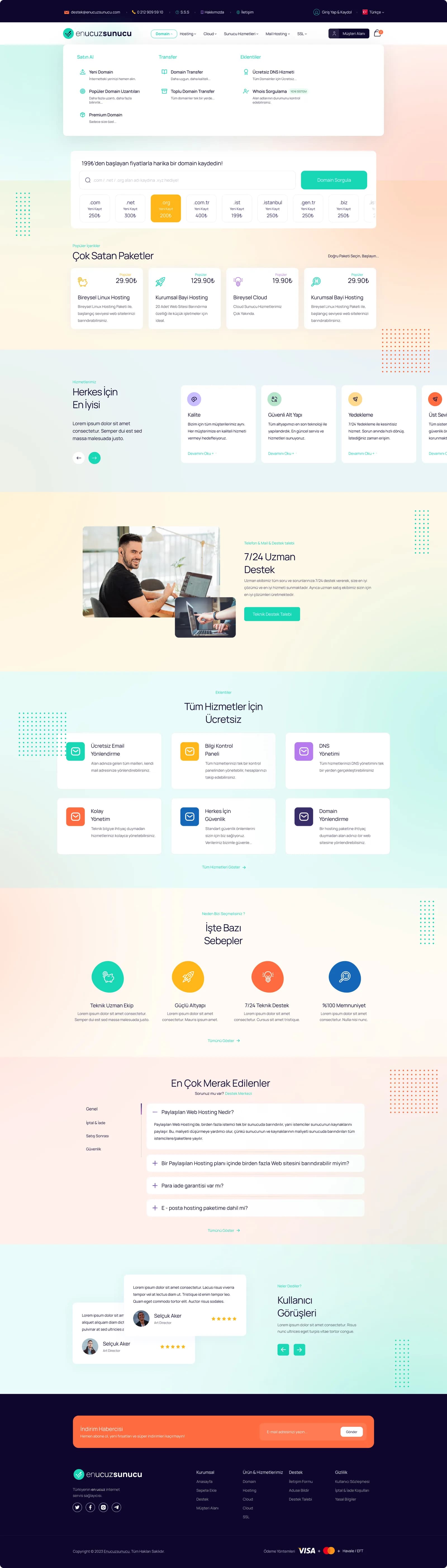 Hosting Market Place — E-Ticaret