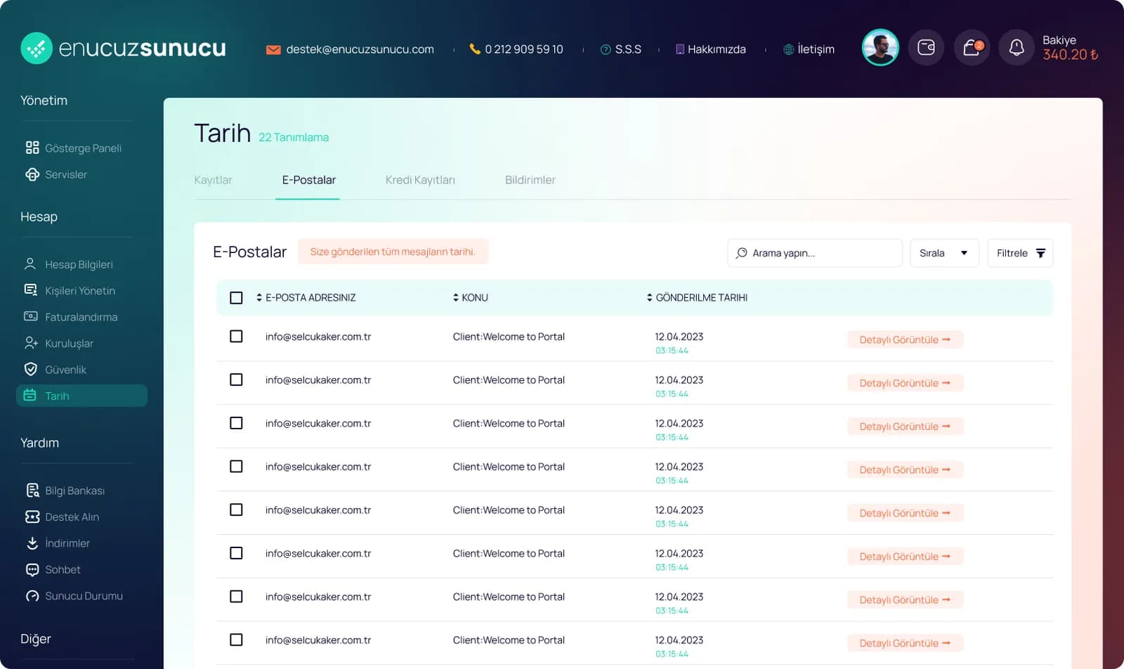 Hosting Market Place — E-Ticaret