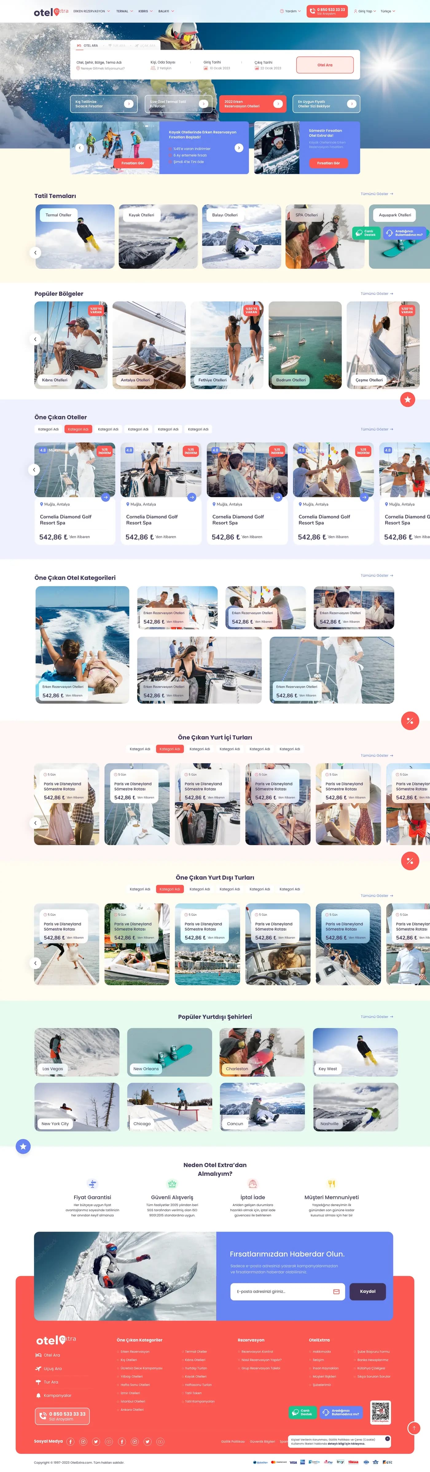 Hotel Extra — Web Sitesi