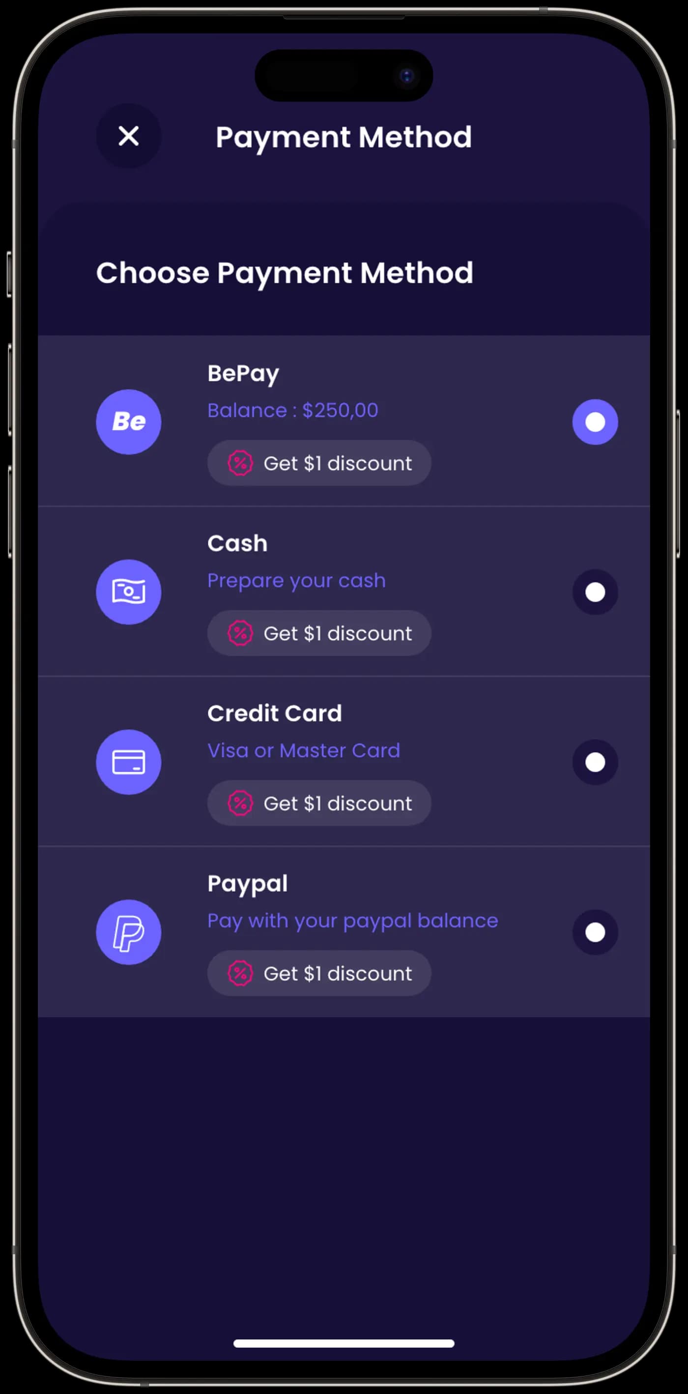 Indulge Social — Mobil Uygulama