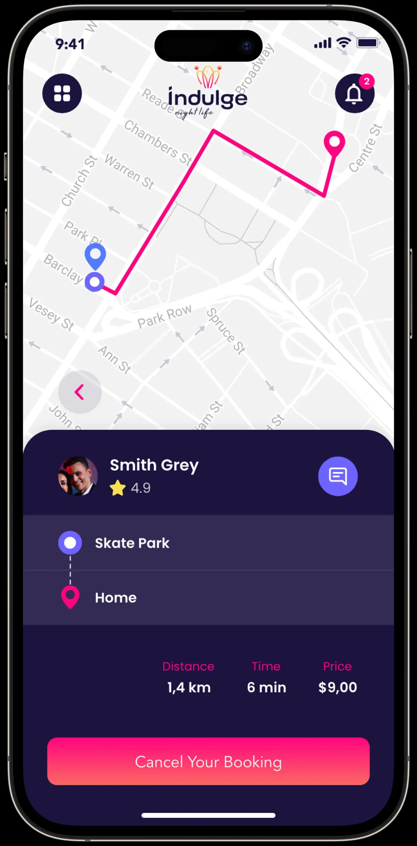 Indulge Social — Mobil Uygulama