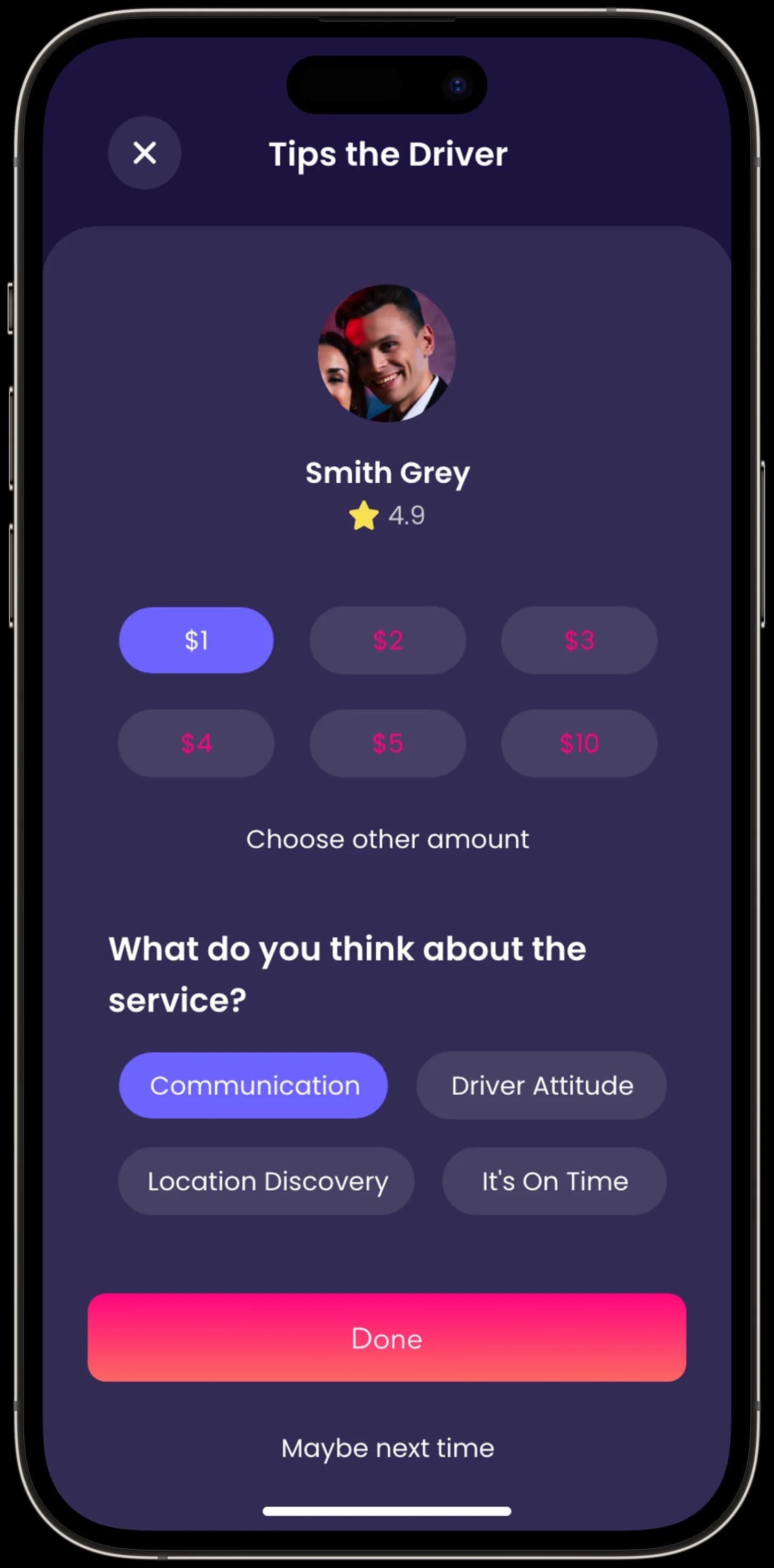 Indulge Social — Mobil Uygulama