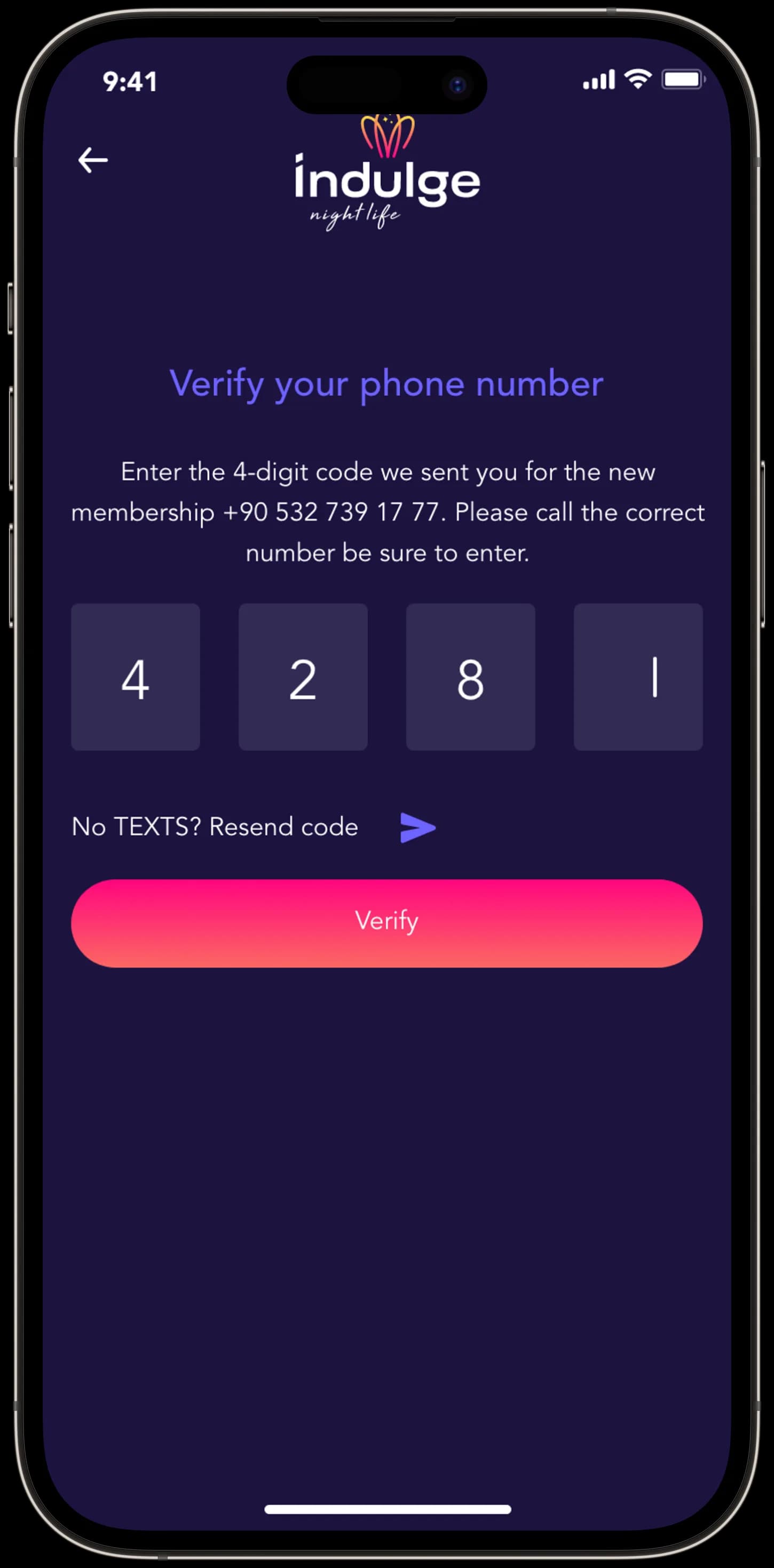Indulge Social — Mobil Uygulama