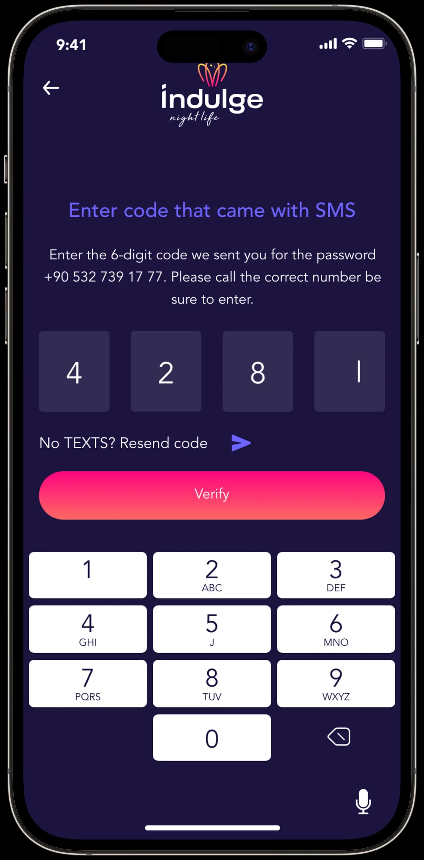 Indulge Social — Mobil Uygulama
