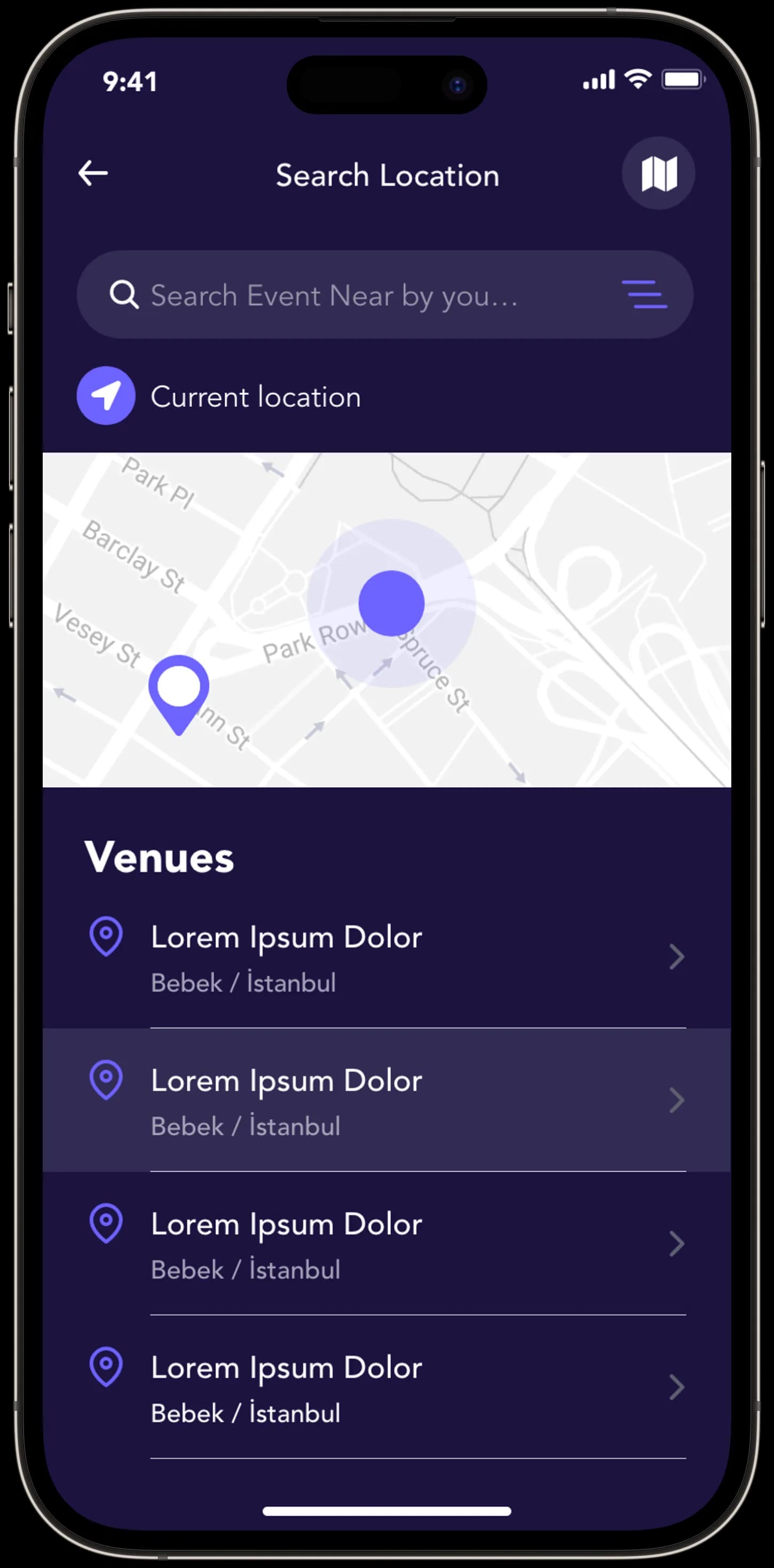 Indulge Social — Mobil Uygulama