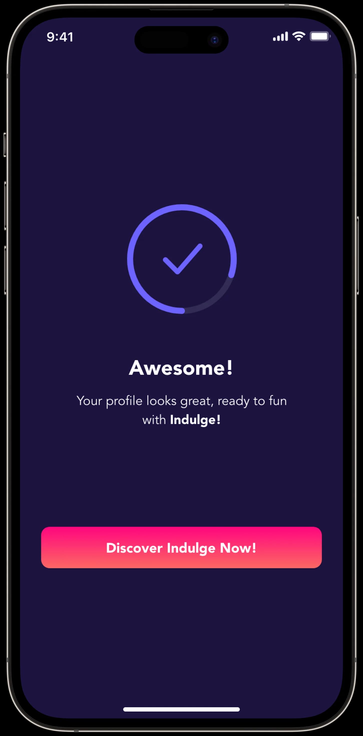 Indulge Social — Mobil Uygulama