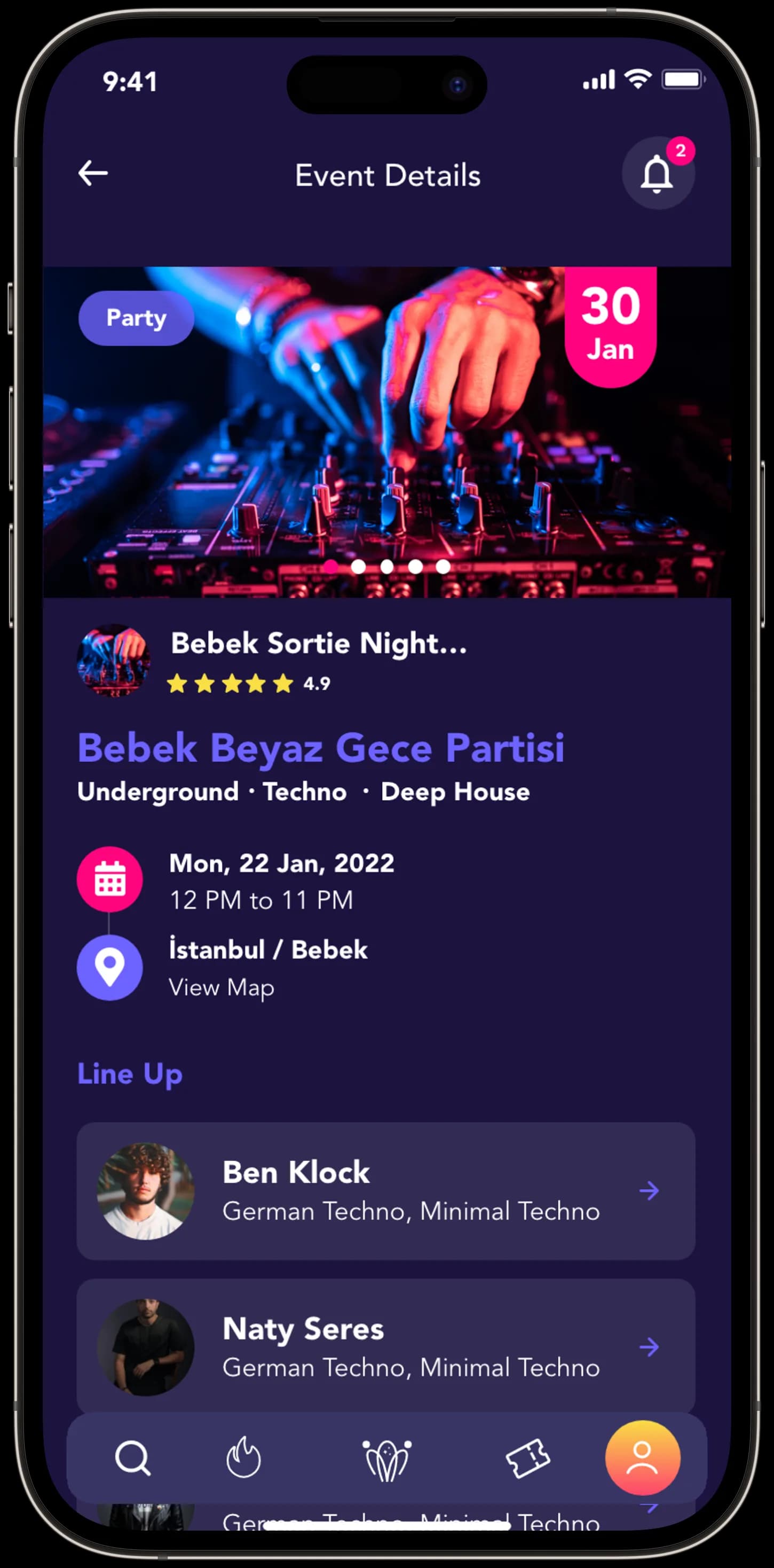 Indulge Social — Mobil Uygulama