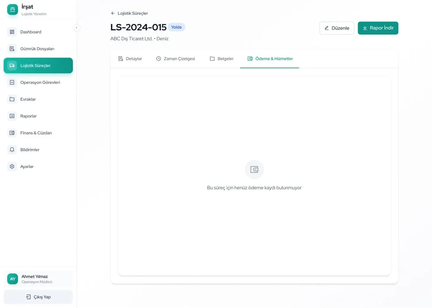 İrşat Portal — SaaS & Dashboard