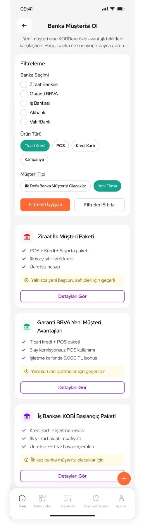 KobiFly App — Mobil Uygulama