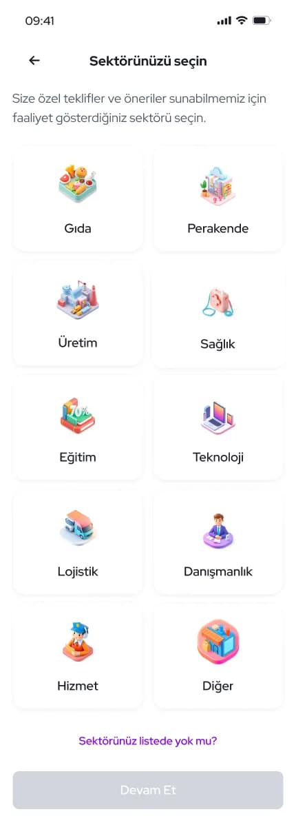 KobiFly App — Mobil Uygulama