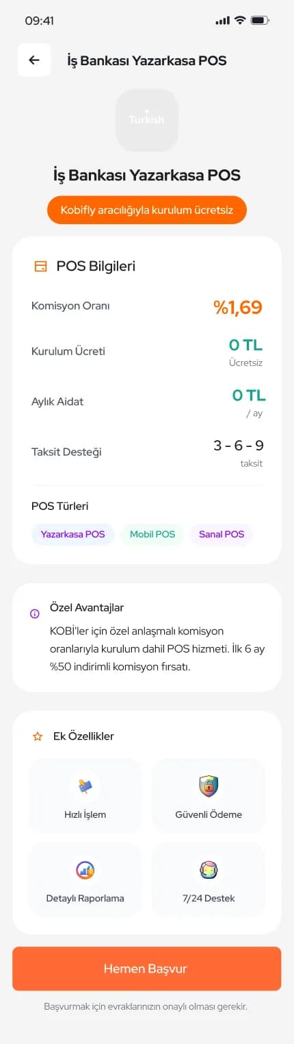 KobiFly App — Mobil Uygulama