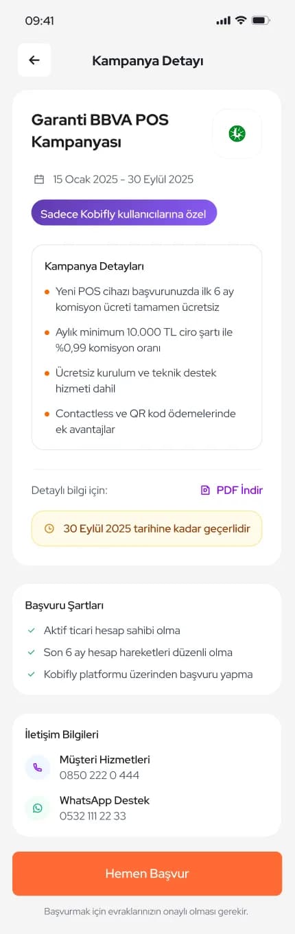 KobiFly App — Mobil Uygulama