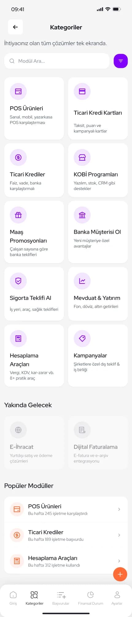 KobiFly App — Mobil Uygulama