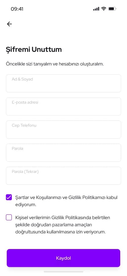 KobiFly App — Mobil Uygulama
