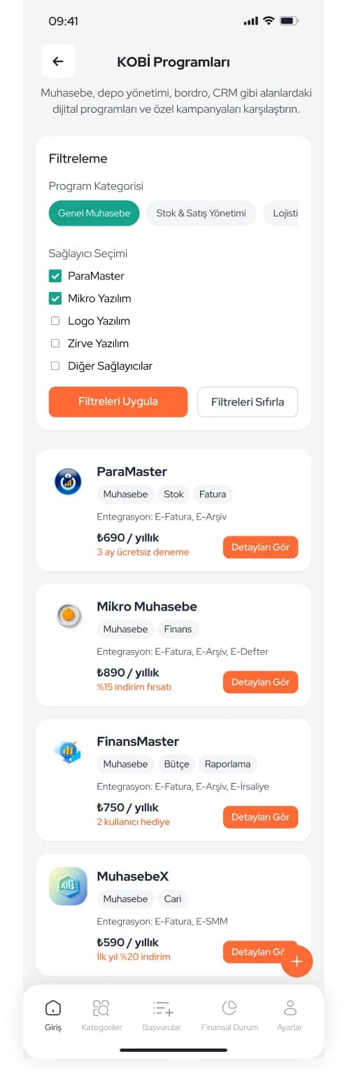 KobiFly App — Mobil Uygulama