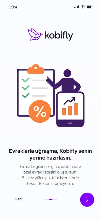 KobiFly App — Mobil Uygulama
