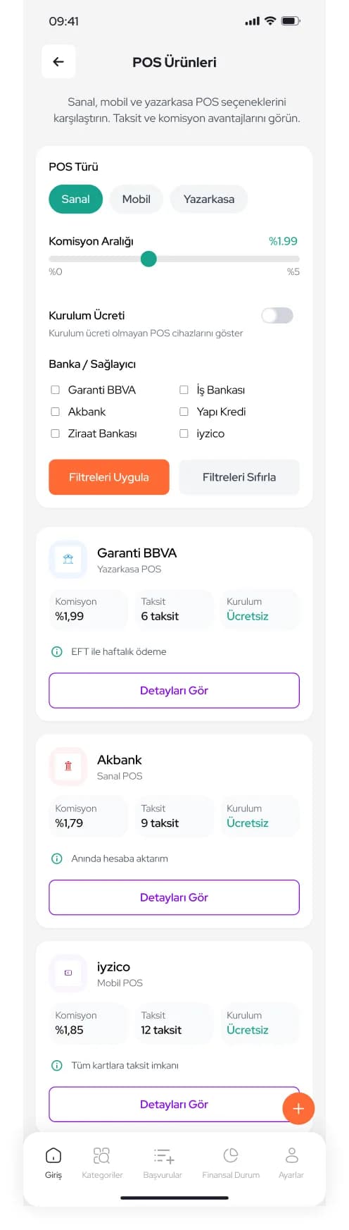 KobiFly App — Mobil Uygulama