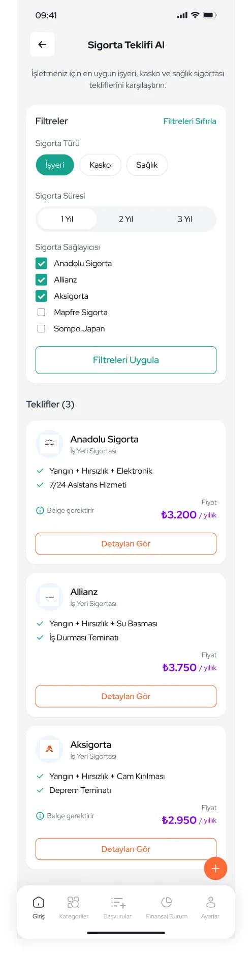KobiFly App — Mobil Uygulama
