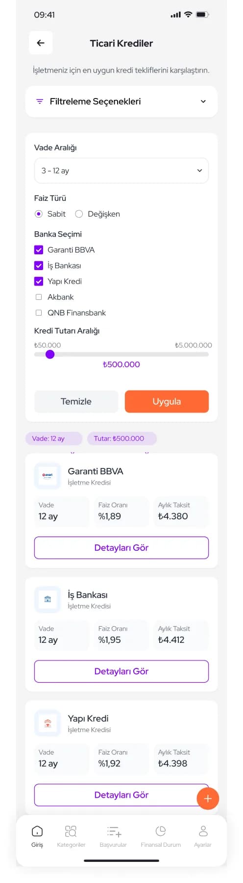 KobiFly App — Mobil Uygulama