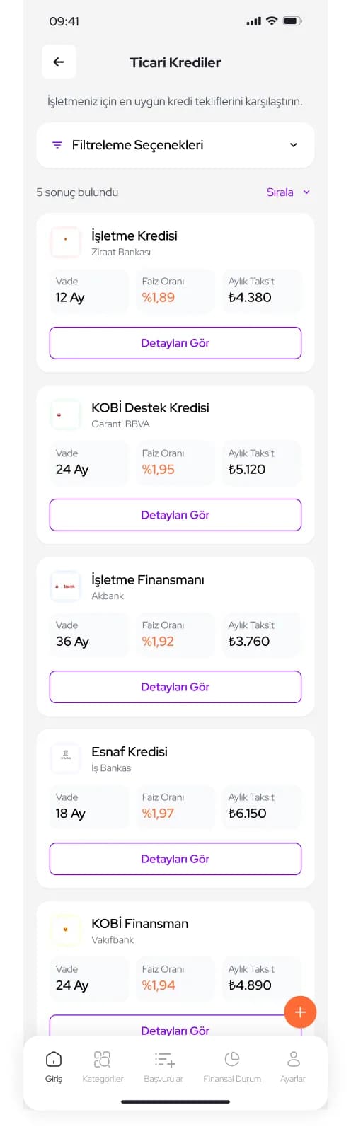 KobiFly App — Mobil Uygulama