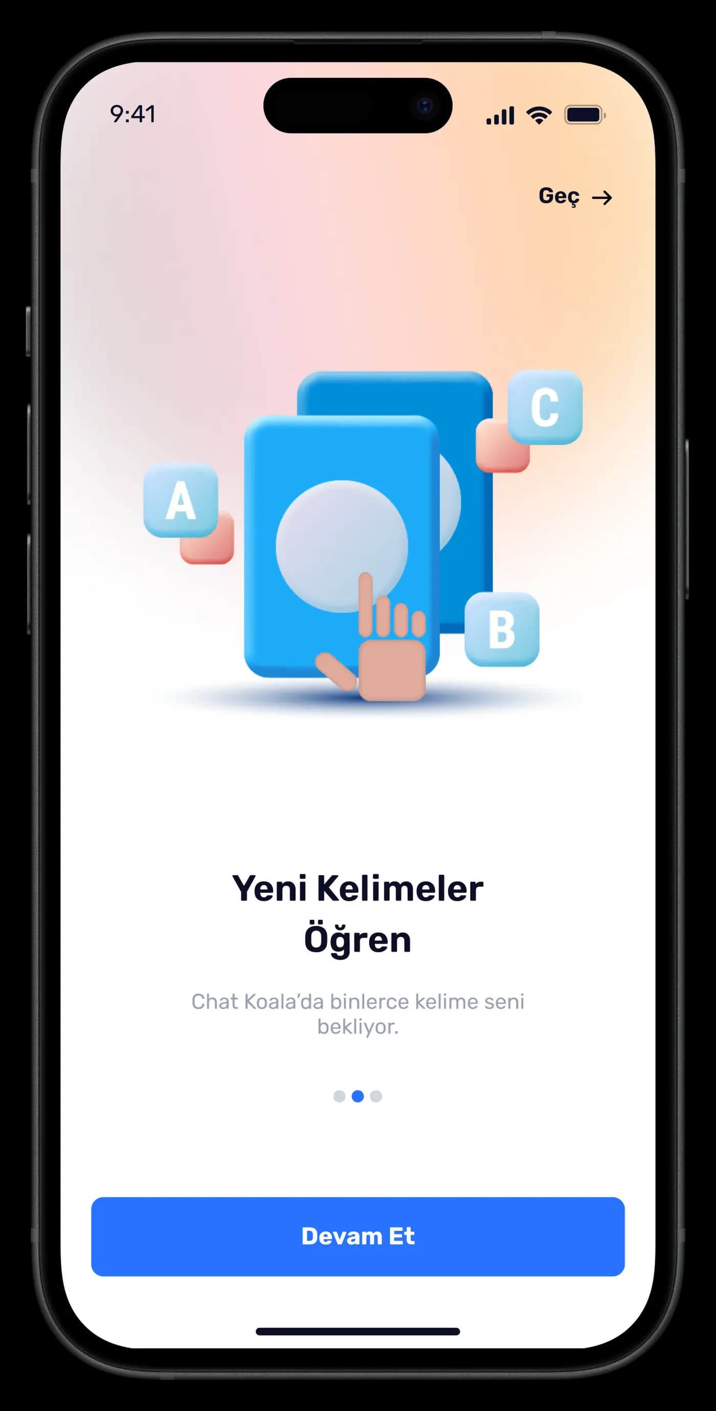 Learn English Mobile App — Mobil Uygulama