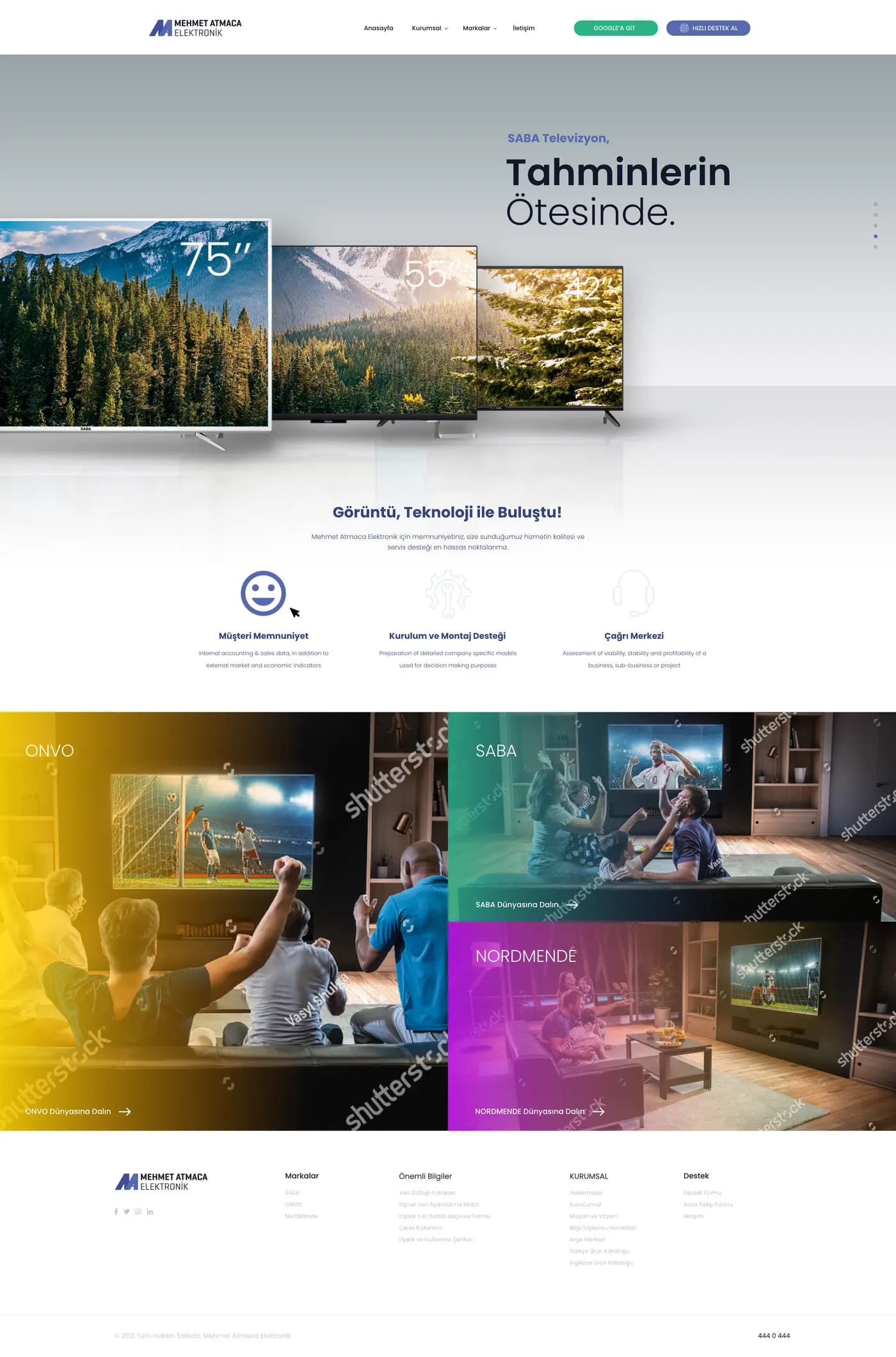 ONVO Televizyon — Web Sitesi