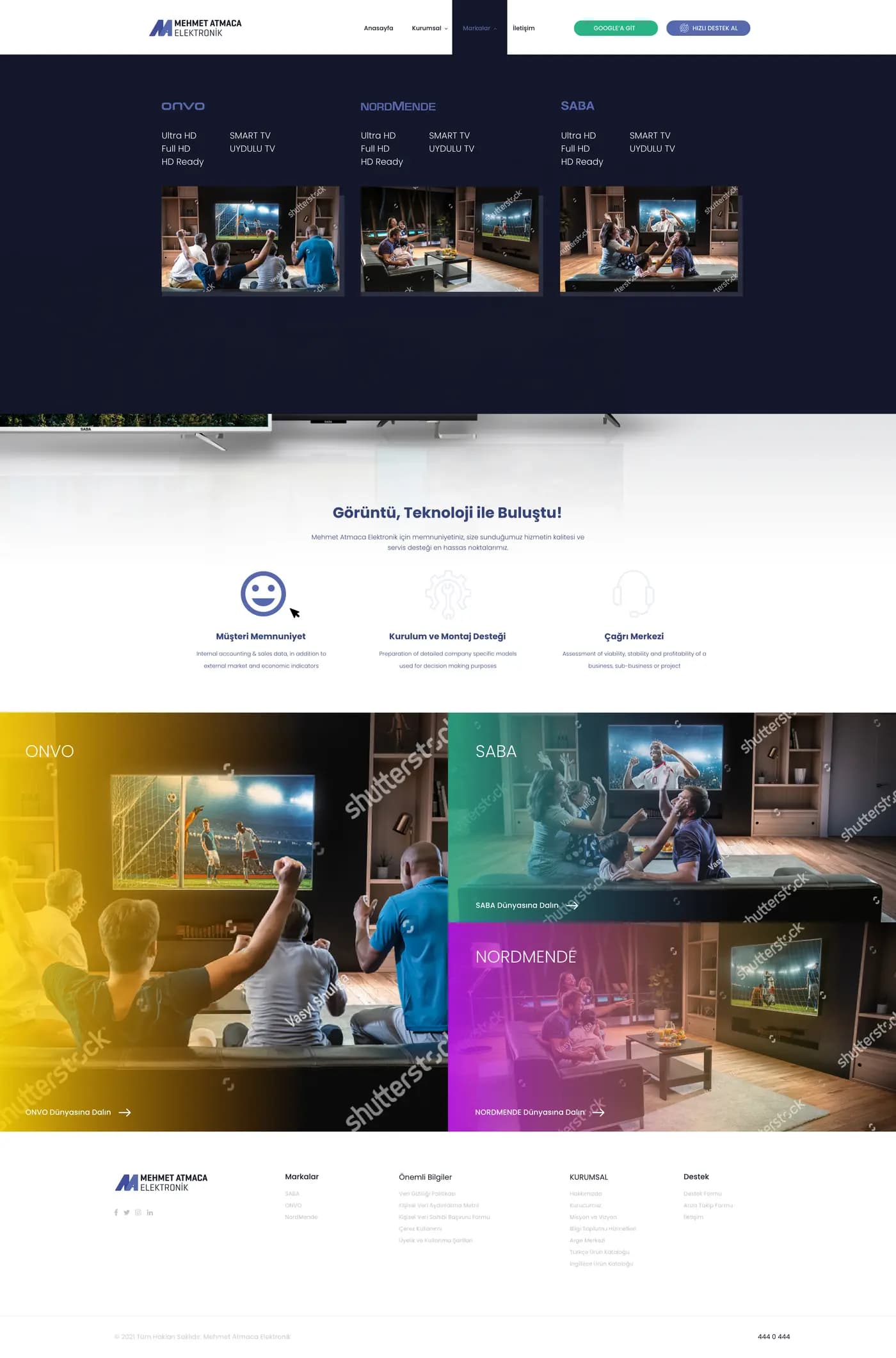 ONVO Televizyon — Web Sitesi