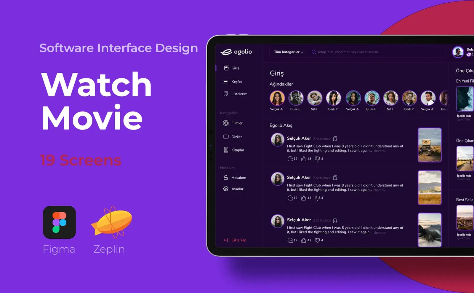 Movie Web App — SaaS & Dashboard