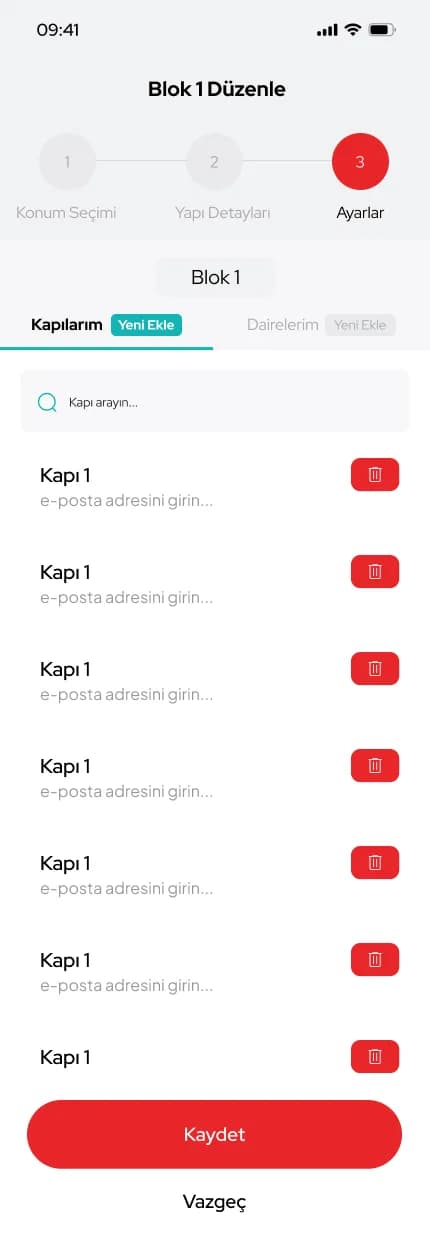 Multitek Smart Home — Mobil Uygulama