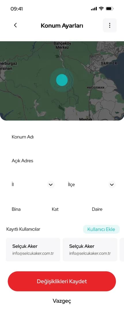 Multitek Smart Home — Mobil Uygulama