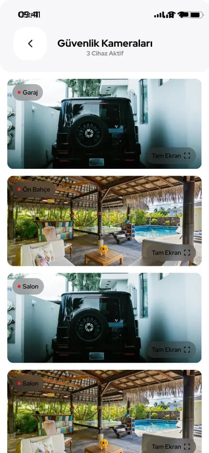 Multitek Smart Home — Mobil Uygulama