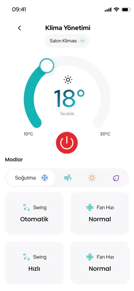 Multitek Smart Home — Mobil Uygulama