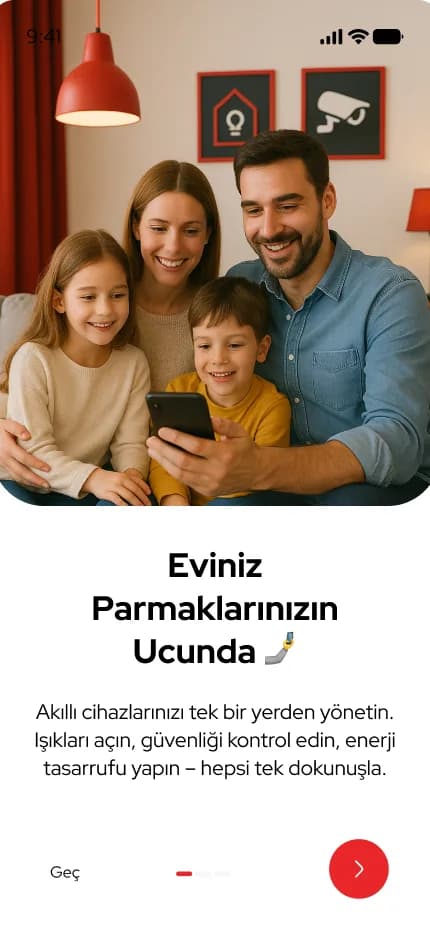 Multitek Smart Home — Mobil Uygulama