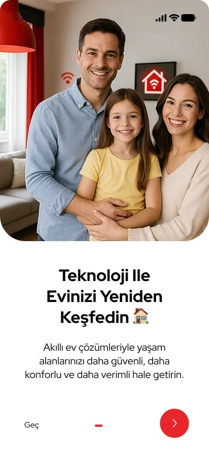 Multitek Smart Home — Mobil Uygulama