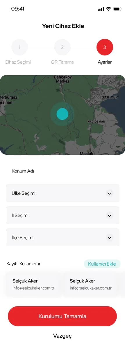 Multitek Smart Home — Mobil Uygulama